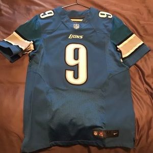 Nike Elite Matthew Stafford Detroit Lions Jersey